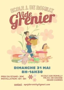 Dimanche 31 mai 2026 : Vide grenier