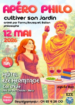Mardi 12 mai 2026 : Apéro-philo « Cultiver son jardin »