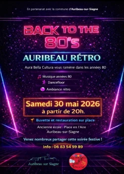 Samedi 30 mai 2026 : Back to the 80's