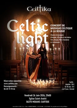 Vendredi 26 juin 2026 : Concert "Celtic Light"