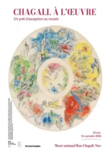 Du 23 mai au 21 septembre 2026 : Exposition "Chagall à l'œuvre"