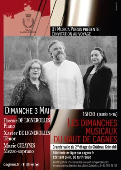 Dimanche 3 mai 2026 : Les Dimanches musicaux