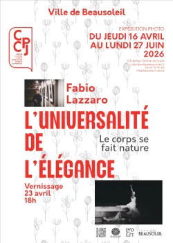 Du 23 avril au 27 juin 2026 : Exposition « L’universalité de l’élégance – Le corps se fait nature »