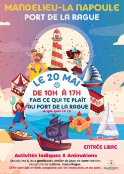 Mercredi 20 mai 2026 : Fais ce qui te plait au port de la Rague