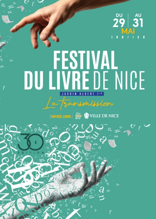 Du 29 au 31 mai 2026 : Festival du Livre de Nice