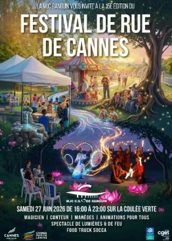 Samedi 27 juin 2026 : Festival de rue de Cannes