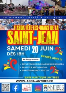 Samedi 20 juin 2026 : Fête de la Saint Jean