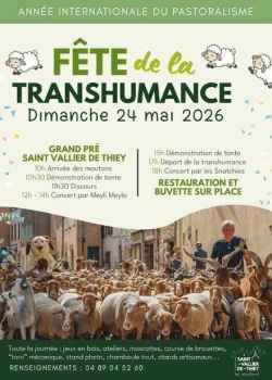 Dimanche 24 mai 2026 : Fête de la Transhumance