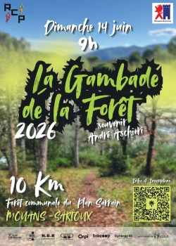 Dimanche 14 juin 2026 : La Gambade de la Forêt