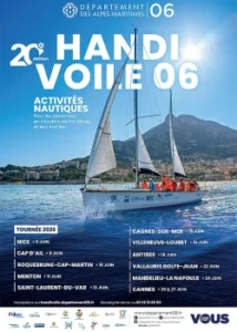 Vendredi 18 juin 2026 : Tournée Handi Voile 06
