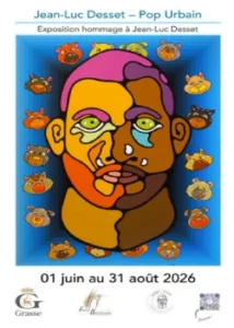 Du 1er juin au 31 août 2026 : Exposition Jean-Luc Desset - Pop Urbain