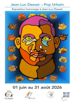 Du 1er juin au 31 août 2026 : Exposition Jean-Luc Desset - Pop Urbain