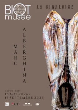 Du 16 mai au 13 septembre 2026 : Exposition de Marc Alberghina "La Cigaloise"