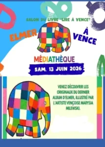 Samedi 13 juin 2026 : Elmer à Vence