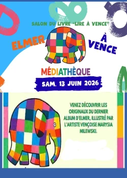 Samedi 13 juin 2026 : Elmer à Vence