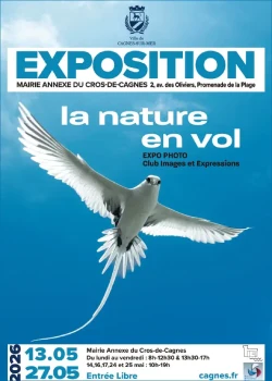 Du 13 au 27 mai 2026 : Exposition "La nature en vol"