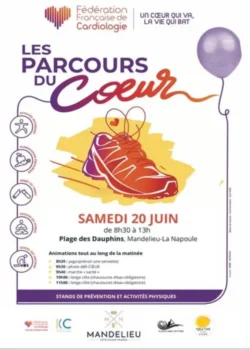 Samedi 20 juin 2026 : Les Parcours du Cœur - 2026