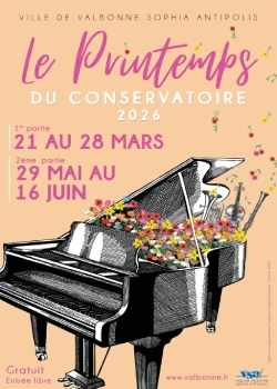 Du 29 mai au 16 juin 2026 : Printemps du Conservatoire
