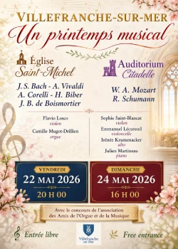 Printemps musical Villefranche sur Mer