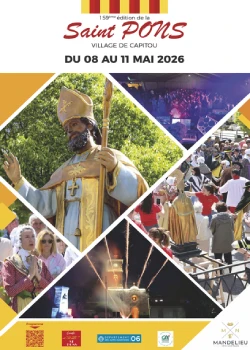 Du 8 au 11 mai 2026 : Fête de la Saint-Pons 2026
