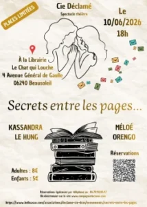 Mercredi 10 juin 2026 : Secrets entre les pages...