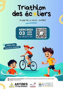 Mercredi 3 juin 2026 : Triathlon des écoliers