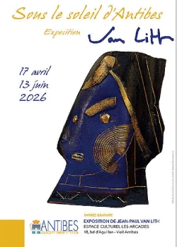 Du 17 avril au 13 juin 2026 : Exposition "sous le soleil d'Antibes"