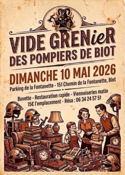 Dimanche 10 mai 2026 : Vide grenier