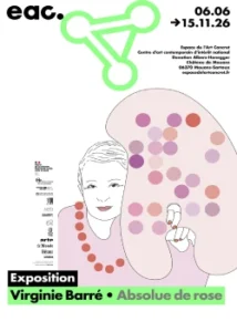 Du 5 juin au 15 novembre 2026 : Exposition de Viriginie Barré "Absolue de rose"