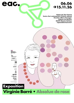 Du 5 juin au 15 novembre 2026 : Exposition de Viriginie Barré "Absolue de rose"
