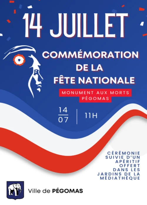 Mardi 14 juillet 2026 : Fête nationale