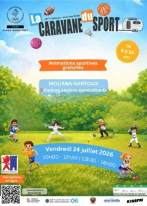 Vendredi 24 juillet 2026 : La Caravane du sport