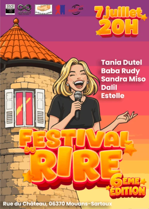 Mardi 7 juillet 2026 : Festival du Rire 2026
