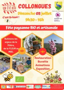 Dimanche 5 juillet 206 : Fête paysanne Bio et artisanale