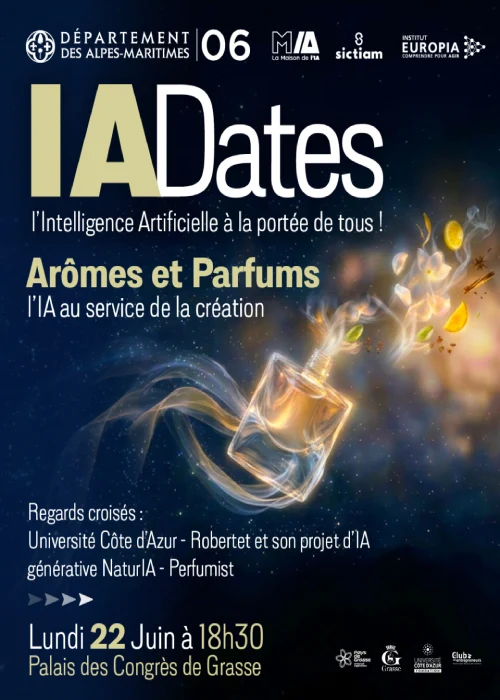Lundi 22 juin 2026 : IA Dates - Arômes et parfums