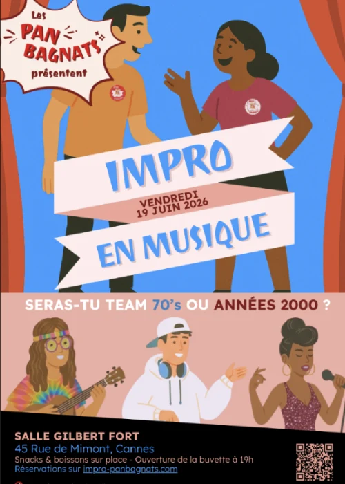 Vendredi 19 juin 2026 : Impro en musique
