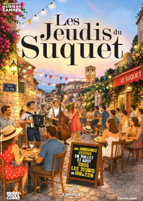 Jeudi 2 juillet 2026 : Les jeudis du Suquet