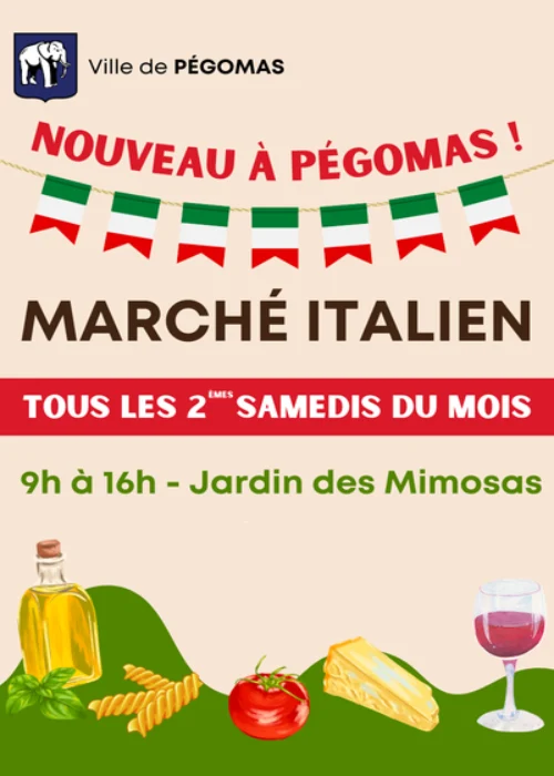 Marché Italien Pégomas