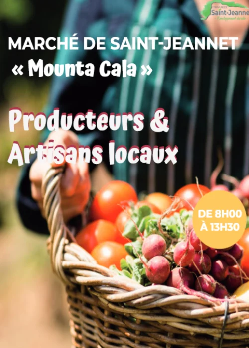 Marché de Saint Jeannet "Mounta Cala"