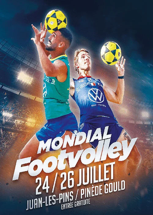 Du 24 au 26 juillet 2026 : Mondial de footvolley