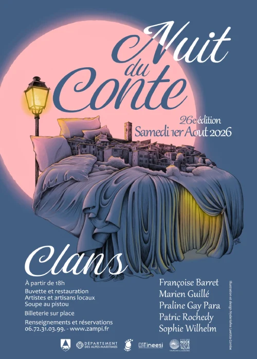 Samedi 1er Août 2026 : Nuit du conte