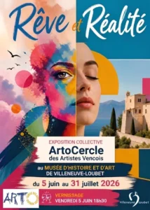 Du 5 juin au 31 juillet 2026 : Exposition "Rêve et réalité"