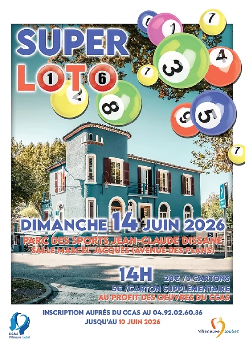 Dimanche 14 juin 2026 : Super Loto