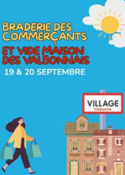 Les 19 et 20 septembre 2026 : Braderie des commerçants & vide-maison du Village