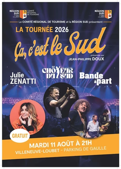 mardi 11 août 2026 : Ça, c'est le Sud