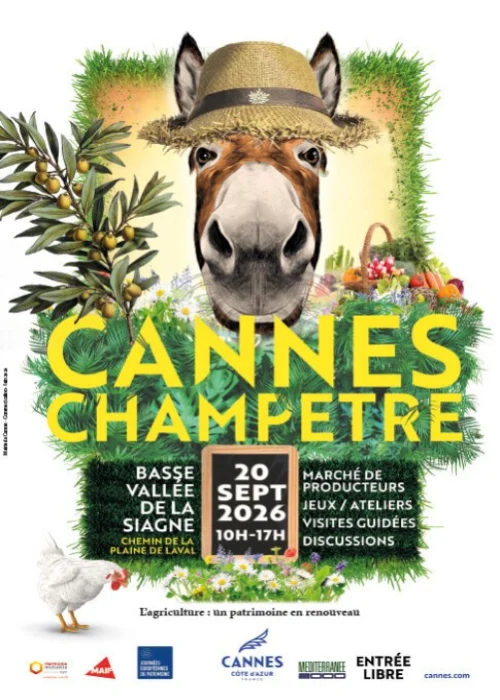 Dimanche 20 septembre 2026 : Cannes champêtre