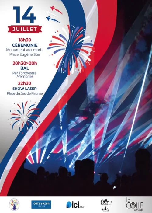 Mardi 14 juillet 2026 : Fête nationale