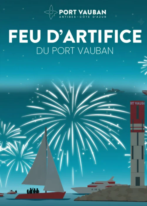 Lundi 13 juillet 2026 : Feu d’artifice du Port Vauban