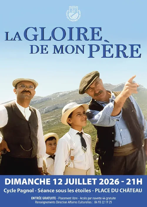 Dimanche 12 juillet 2026 : Cinéma en plein air, « La Gloire de mon père »
