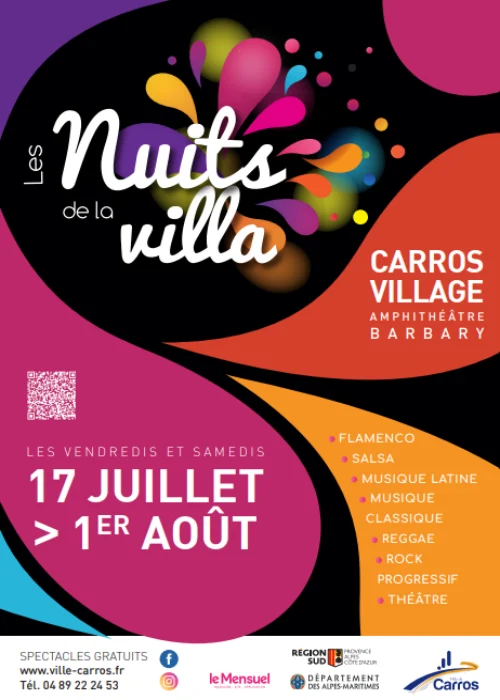 Du 17 juillet au 1er août : Les nuits de la Villa